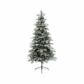 Goldengifts 7 ft. Full LED 460 Lights Frosted Sunndal Fir Christmas Tree GO2741074